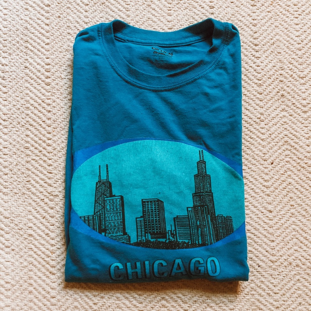 retro Chicago tee